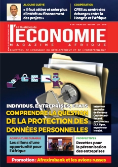 Jaquette Le Quotidien de l'économie - Magazine Afrique