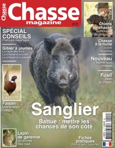 Jaquette Chasse Magazine
