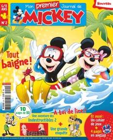Jaquette Mon Premier Journal de Mickey