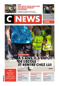Jaquette CNews Lyon 