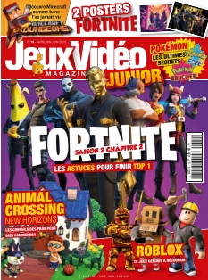 Couverture de Jeux Vidéo Magazine Junior