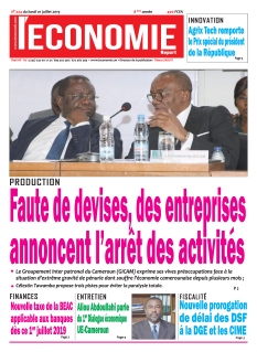 L’Economie Cameroun