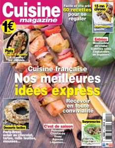 Couverture de Cuisine Magazine