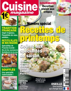 Jaquette Cuisine Magazine