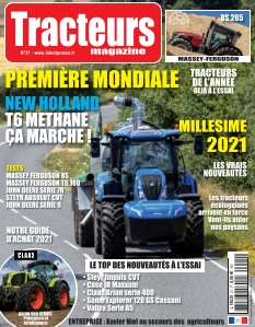 Couverture de Tracteurs Magazine