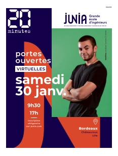 Jaquette 20 Minutes Bordeaux-Aquitaine