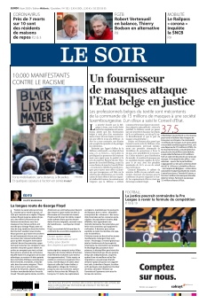 Le Soir édition Wallonie