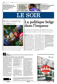 Le Soir édition Wallonie