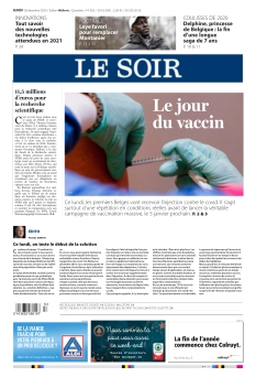 Le Soir édition Wallonie