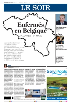 Le Soir édition Wallonie