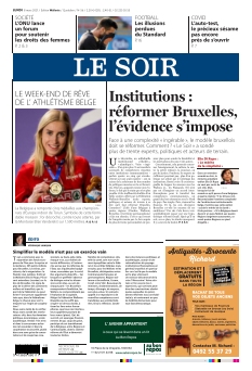 Le Soir édition Wallonie