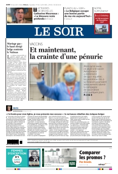 Le Soir édition Wallonie