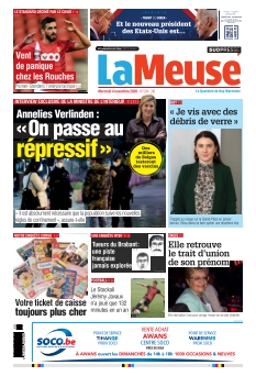 Jaquette La Meuse édition Huy-Waremme