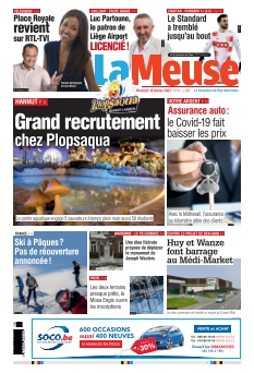 Couverture de La Meuse édition Huy-Waremme