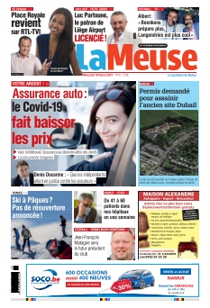 Jaquette La Meuse édition Namur