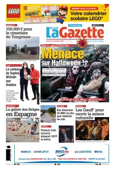 Jaquette La Nouvelle Gazette édition Sambre et Meuse