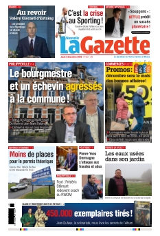 Jaquette La Nouvelle Gazette édition Sambre et Meuse