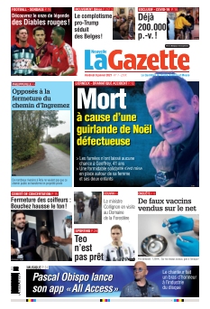 Jaquette La Nouvelle Gazette édition Sambre et Meuse