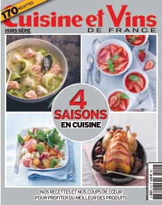 Jaquette Cuisine et Vins de France Hors-Série Saisons