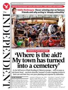 Couverture de The Independent