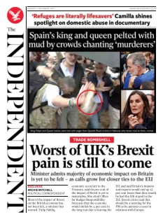 Couverture de The Independent