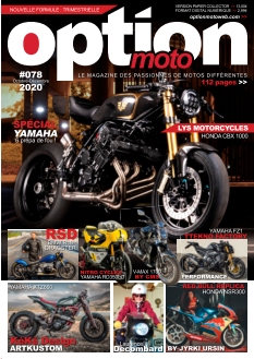 Jaquette Option Moto Magazine