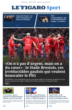 Jaquette Le Figaro Sport