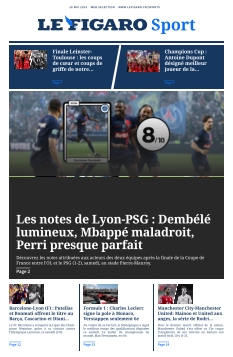 Jaquette Le Figaro Sport