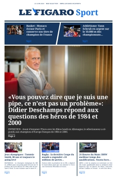 Jaquette Le Figaro Sport