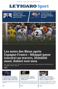 Jaquette Le Figaro Sport