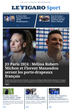 Jaquette Le Figaro Sport