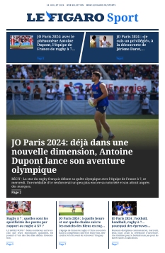 Jaquette Le Figaro Sport