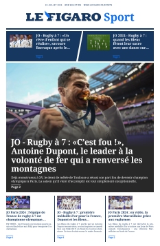 Jaquette Le Figaro Sport