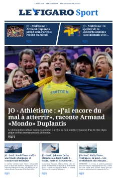 Jaquette Le Figaro Sport