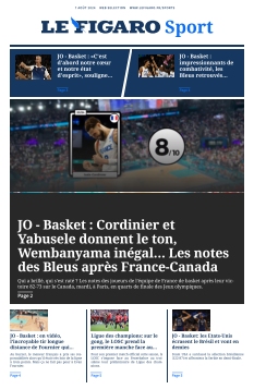 Jaquette Le Figaro Sport