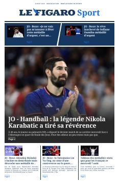 Jaquette Le Figaro Sport