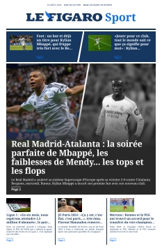 Jaquette Le Figaro Sport