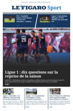 Jaquette Le Figaro Sport