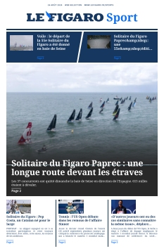 Jaquette Le Figaro Sport