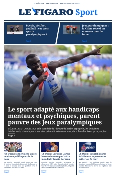 Jaquette Le Figaro Sport