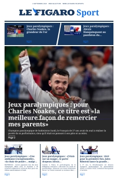 Jaquette Le Figaro Sport