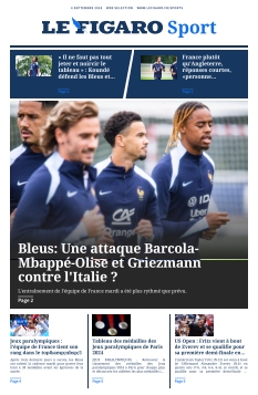 Jaquette Le Figaro Sport