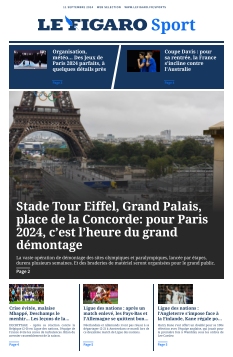 Jaquette Le Figaro Sport