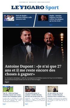 Jaquette Le Figaro Sport