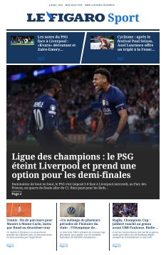Jaquette Le Figaro Sport