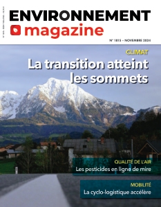 Couverture de Environnement Magazine