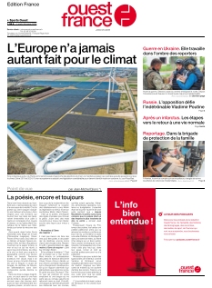 Jaquette Ouest France - Edition nationale