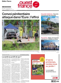 Couverture de Ouest-France - édition France