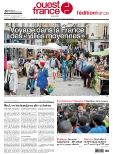 Couverture de Ouest-France - édition France