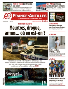 Couverture de France-Antilles Martinique